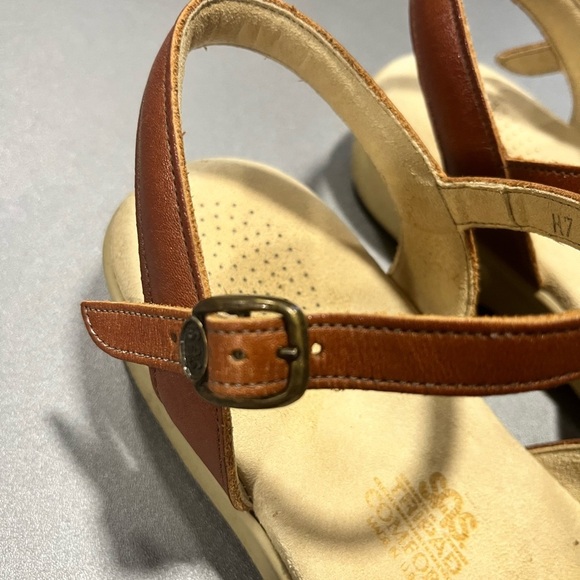 SAS Tripad Comfort Made in the USA Brown Leather Sandals Size 8.5 M - Picture 4 of 9